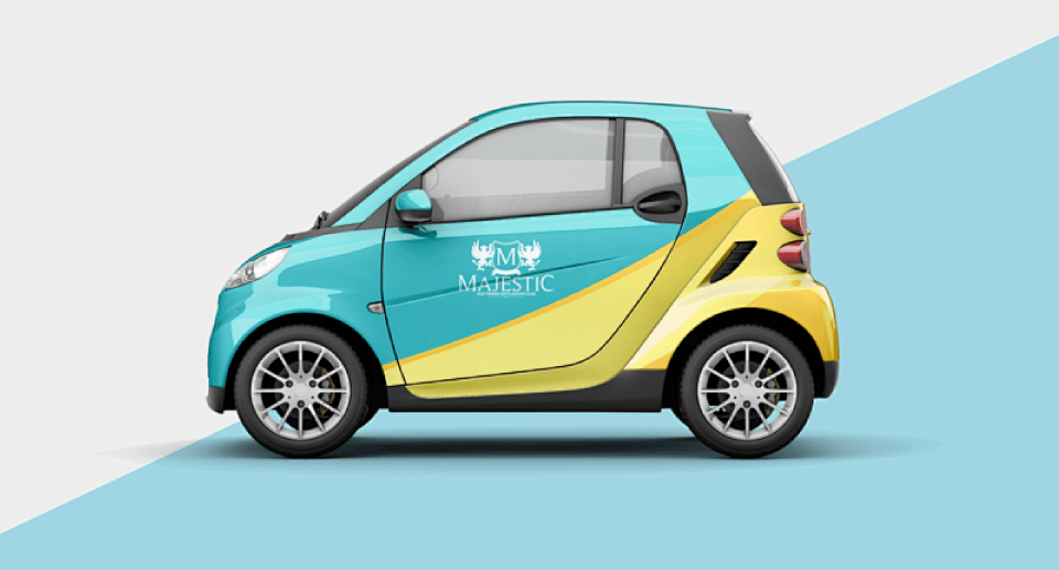 車身和保險杠貼紙，表達自己的態度